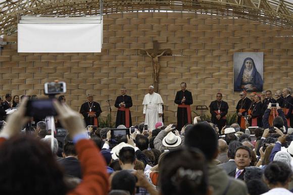 Pope Francis' address during his Meeting with Educators at the Pontifical Catholic University of Ecuador