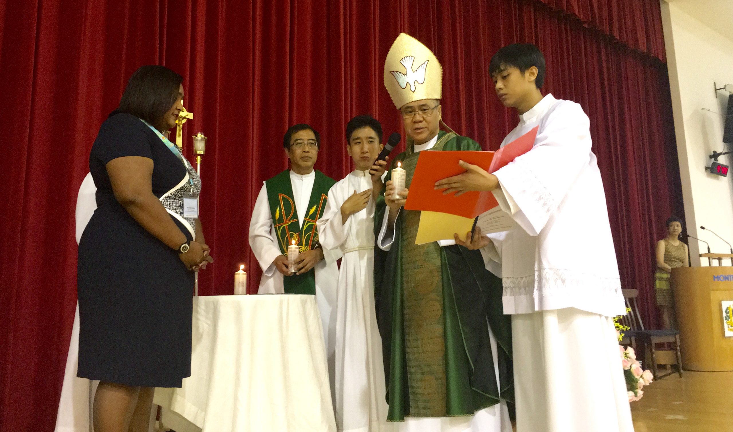 Commissioning of three new principals in the Jubilee Year of Mercy